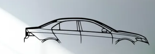 Acura - TSX 2008 (Wall) - Print Your Ride