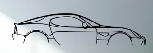 Alfa Romeo - 8C (Wall) - Print Your Ride