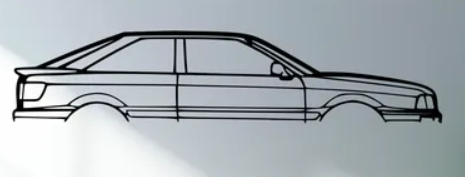 Audi - 80 Quarttro 1989 - Print Your Ride