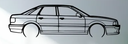 Audi - 90 B3 1986 - Print Your Ride