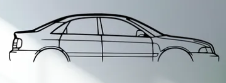 Audi - S4 B4 Sedan - Print Your Ride