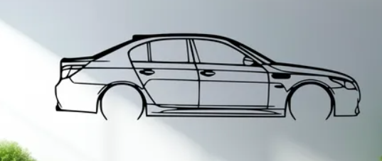 BMW - E60 M5 2005 - Print Your Ride