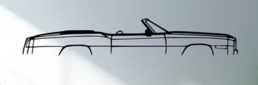 Cadillac - Eldorado 1975 (Wall) - Print Your Ride