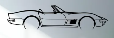 Chevrolet - 71 Corvette - Print Your Ride