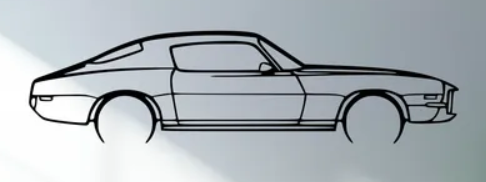 Chevrolet - Camaro 1972 - Print Your Ride