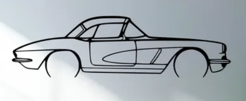 Chevrolet - Corvette C1 327 1962 - Print Your Ride