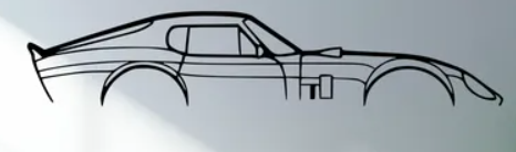 Dodge - Daytona Coupe 1965 - Print Your Ride