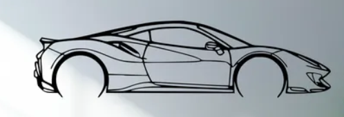 Ferrari - 2022 488 Pista - Print Your Ride