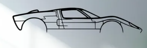 Ford - Ford GT 40 - Print Your Ride