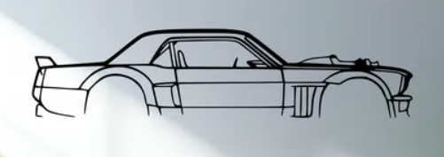 Ford - Ford Mustang 1400HP - Print Your Ride