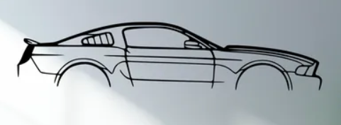 Ford - Mustang GT500 2010 - Print Your Ride