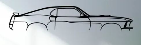 Ford - Mustang MACH 1 1969 - Print Your Ride