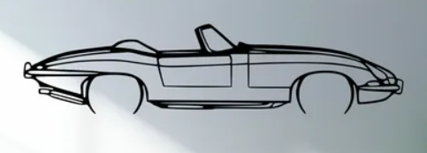 Jaguar - XKE 1967 - Print Your Ride