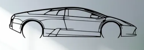 Lamborghini - 3834 2003 Lamborghini Murcielago - Print Your Ride