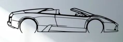 Lamborghini - Murcielago Roadster 2008 - Print Your Ride