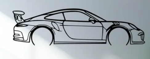 Porsche - 911 991 GT3 RS (Wall) - Print Your Ride