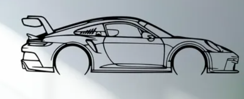 Porsche - 911 992 GT3 Cup (Wall) - Print Your Ride