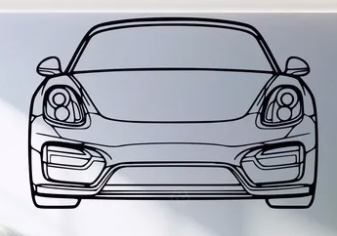 Porsche - 981 boxter front