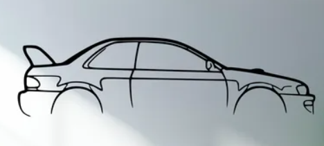 Subaru - WRX STI WRC B22 (Wall) - Print Your Ride