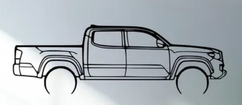 Toyota - 2022 Tacoma Lunar Rock (Wall) - Print Your Ride