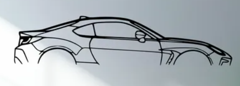 Toyota - GR86 2022 (Wall) - Print Your Ride