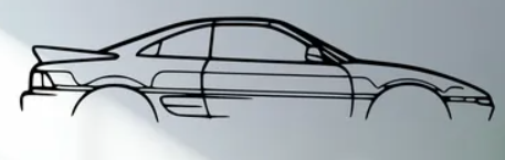 Toyota - MR2 (Wall) - Print Your Ride