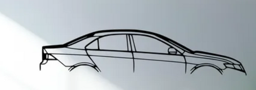 Acura - TSX 2008 (Wall) - Print Your Ride