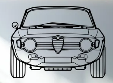 Alfa Romeo - Giulia 1967 Front