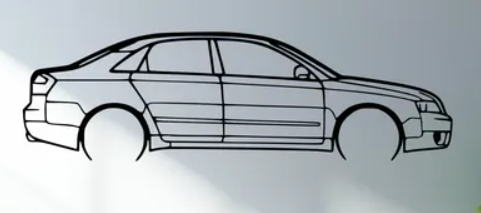 Audi - A4 2004 (Wall)