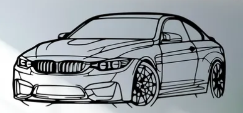 BMW - M4 2016 Angle - Print Your Ride