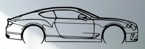 Bentley - 2020 Bentley GT Continental (Wall) - Print Your Ride