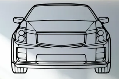 Cadillac - CTS V 2007 Front