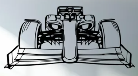 F1 - Formula One F1 Front - Print Your Ride