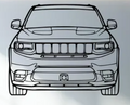 Jeep - Grand Cherokee SRT 2020 Front - Print Your Ride