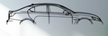 Lexus - 2012 Lexus ISF (Wall) - Print Your Ride