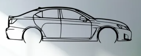 Lexus - IS F 2011 (Wall)