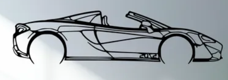 Mclaren - 570S 2019 (Wall)