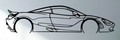 Mclaren - 720S 2019 (Wall) - Print Your Ride