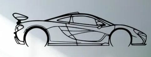 Mclaren - P1 2013 (Wall)