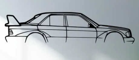 Mercedes - 190E Cosworth 1983 - Print Your Ride