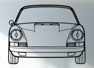 Porsche - 911 1965 front