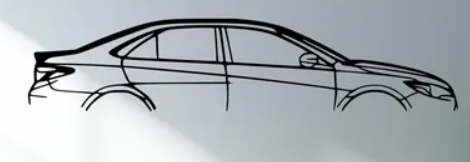 Toyota - Camry 2017 (Wall) - Print Your Ride